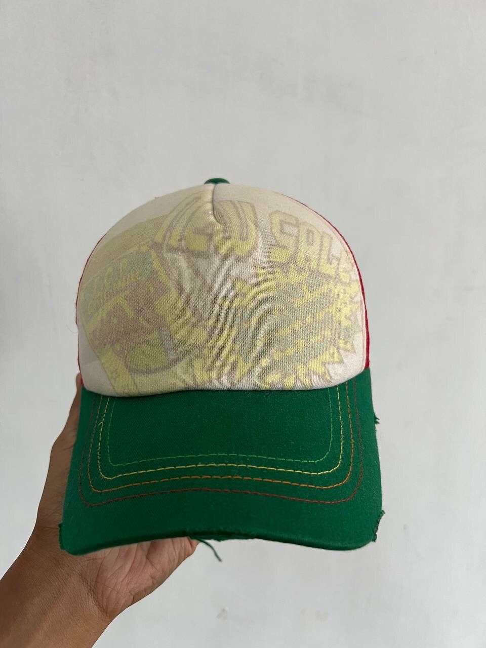 Japanese Brand New Sale Distressed Trucker Hat Size ONE SIZE - 7 Thumbnail