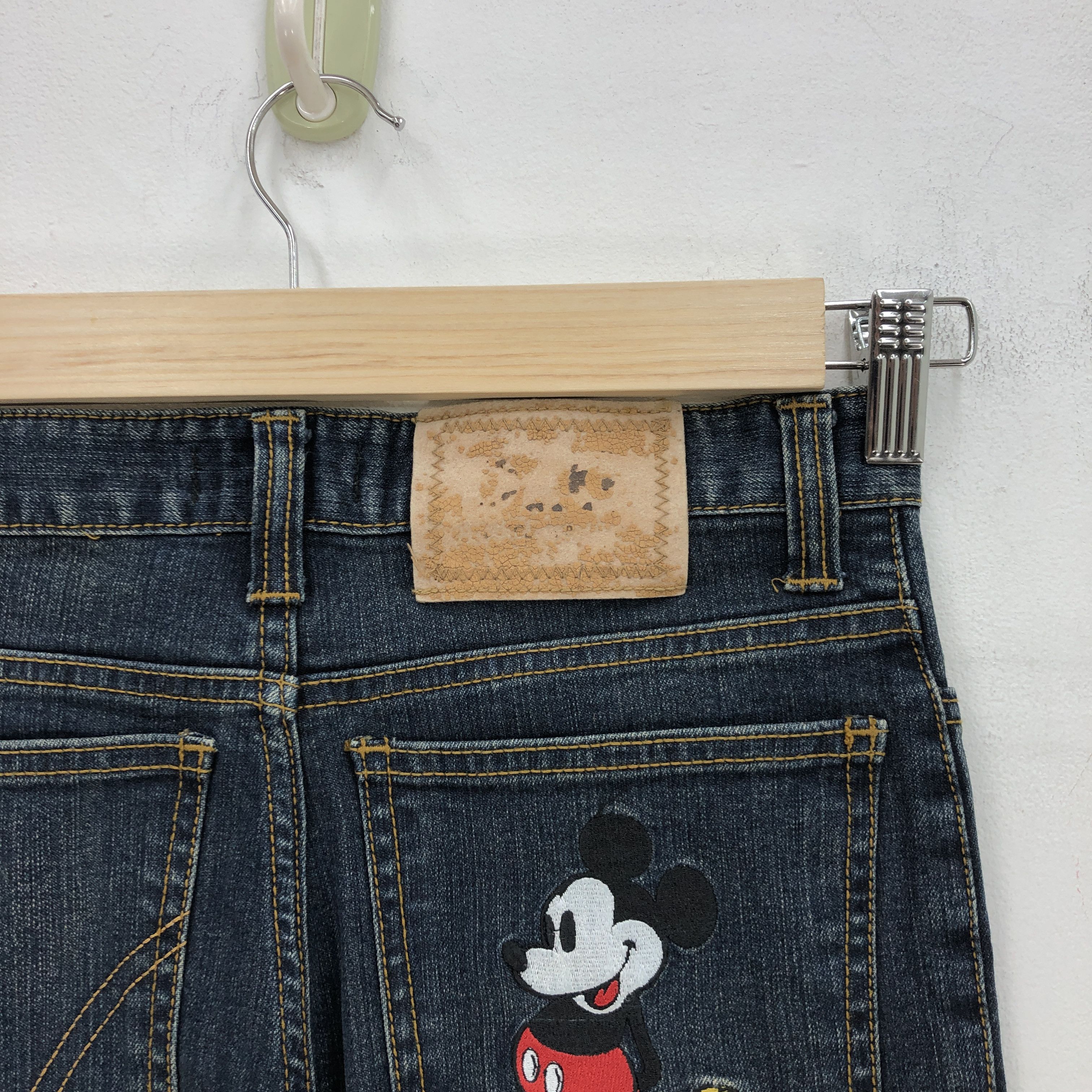 Dolce & Gabbana Vintage Y2K Dolce Gabbana XMickey Mouse Jeans Disney Denim Size 28" / US 6 / IT 42 - 6 Thumbnail