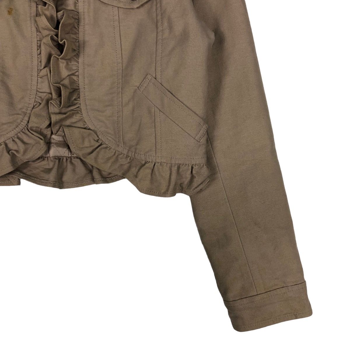 Japanese Brand 🔥Vtg Cropped Biker Jacket Bondage Parachute L’Est Rose Size US M / EU 48-50 / 2 - 5 Thumbnail
