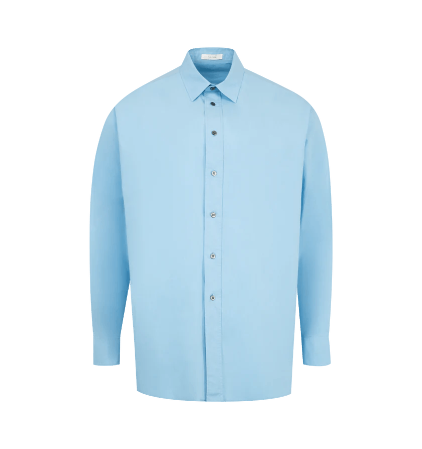 The Row o1h1sh11225 Miller Shirt in Blue Size US M / EU 48-50 / 2 - 1 Thumbnail
