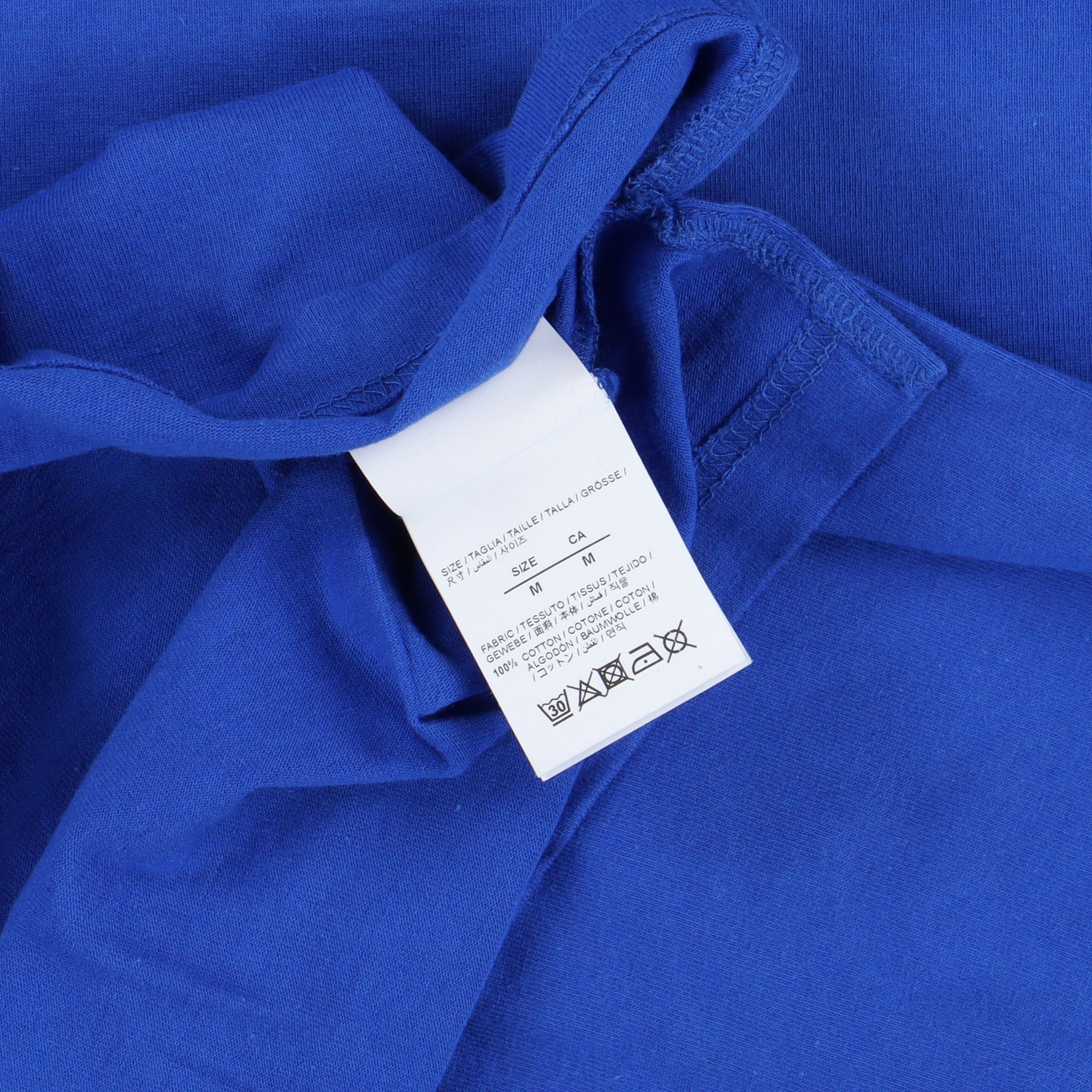 Off-White Blue Half Arrows Embroidered Oversized Long Sleeve T-shirt Size US M / EU 48-50 / 2 - 4 Thumbnail