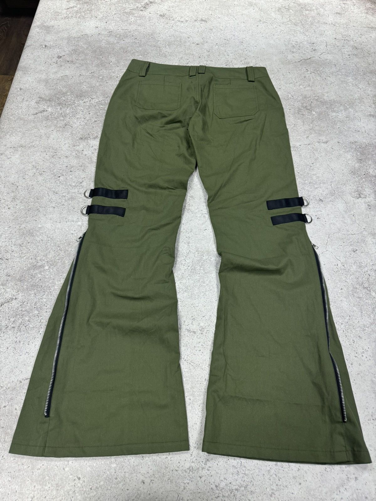Hysteric Glamour × If Six Was Nine × Japanese Brand Avant-Garde Bootcut Bandage Flare IfSixWasNine Style Pants Size US 33 - 2 Thumbnail