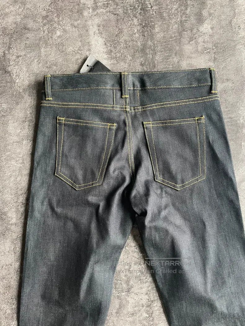 Saint Laurent Paris Saint Laurent Paris Raw Denim Pants Size US 27 - 3 Thumbnail