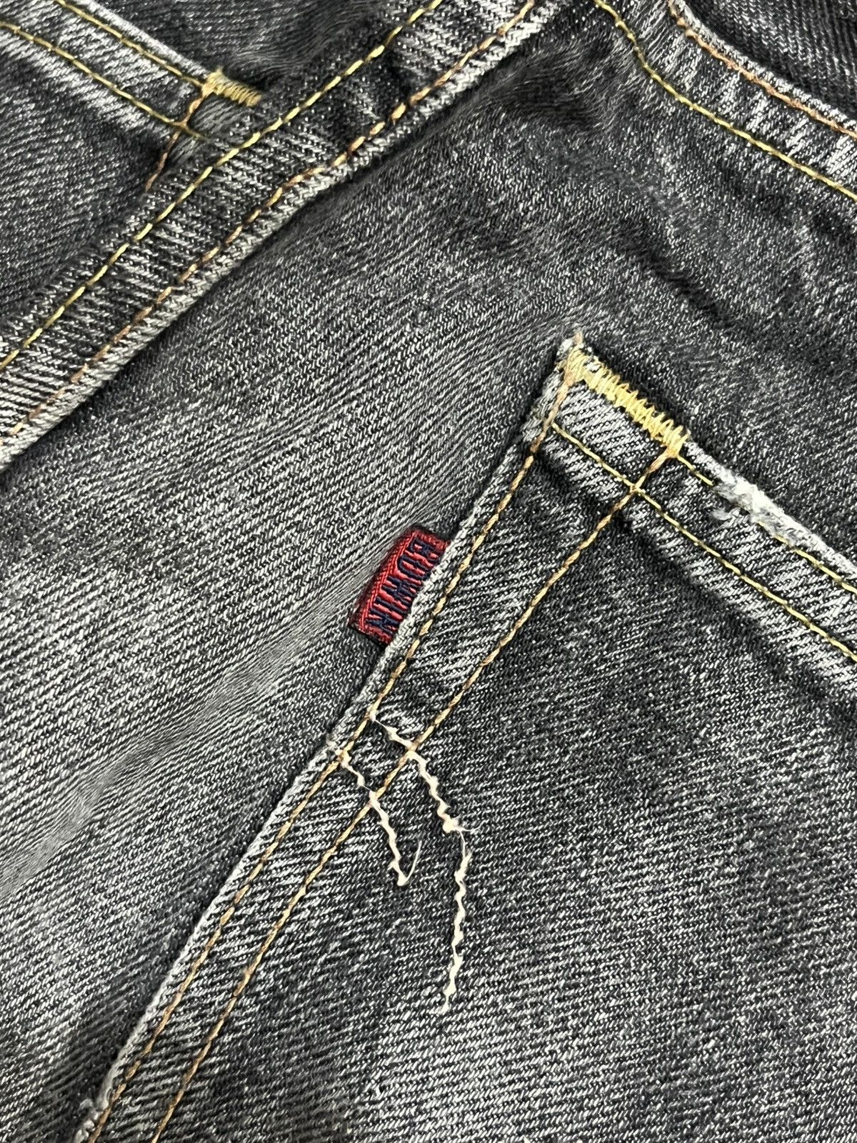 Edwin Vintage Japan Edwin 503 Sulpher Faded Washed Straight Jeans Size US 28 / EU 44 - 8 Thumbnail