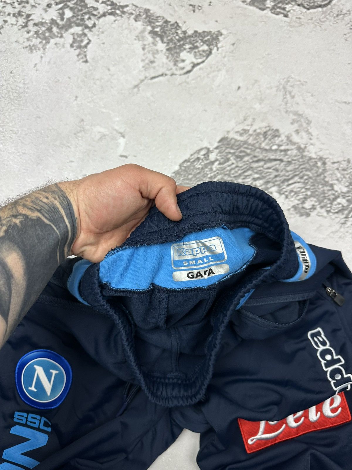 Kappa Kappa Napoli Track sweatpants football blokecore Size US 30 / EU 46 - 5 Thumbnail