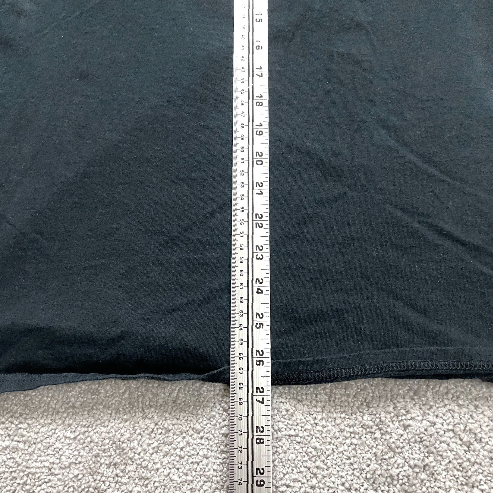 Gildan Gildan Heavy Cotton T-Shirt Unisex Adults 2XL Black Crew Neck Short Sleeve Casual 90s Size US XXL / EU 58 / 5 - 7 Thumbnail