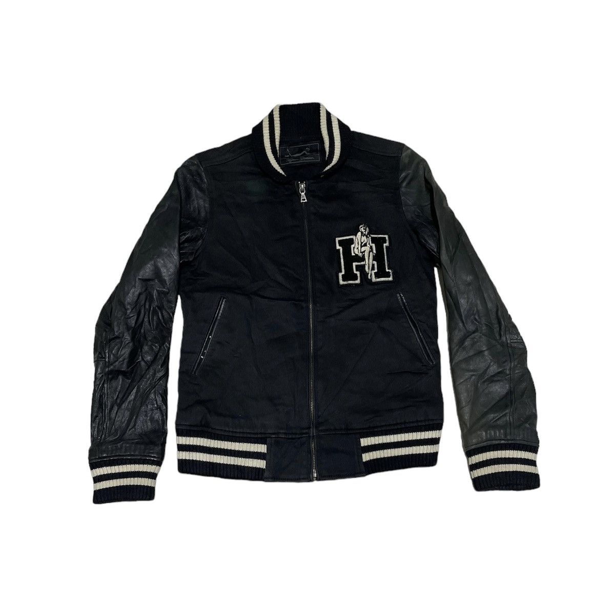 Hysteric Glamour Stadium Leather Jacket