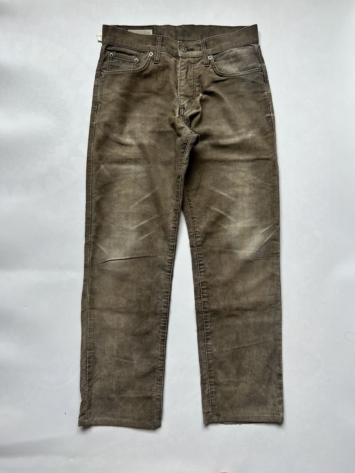 Edwin Edwin 503 Brown Wash Corduroy Pants Size US 31 - 1 Thumbnail