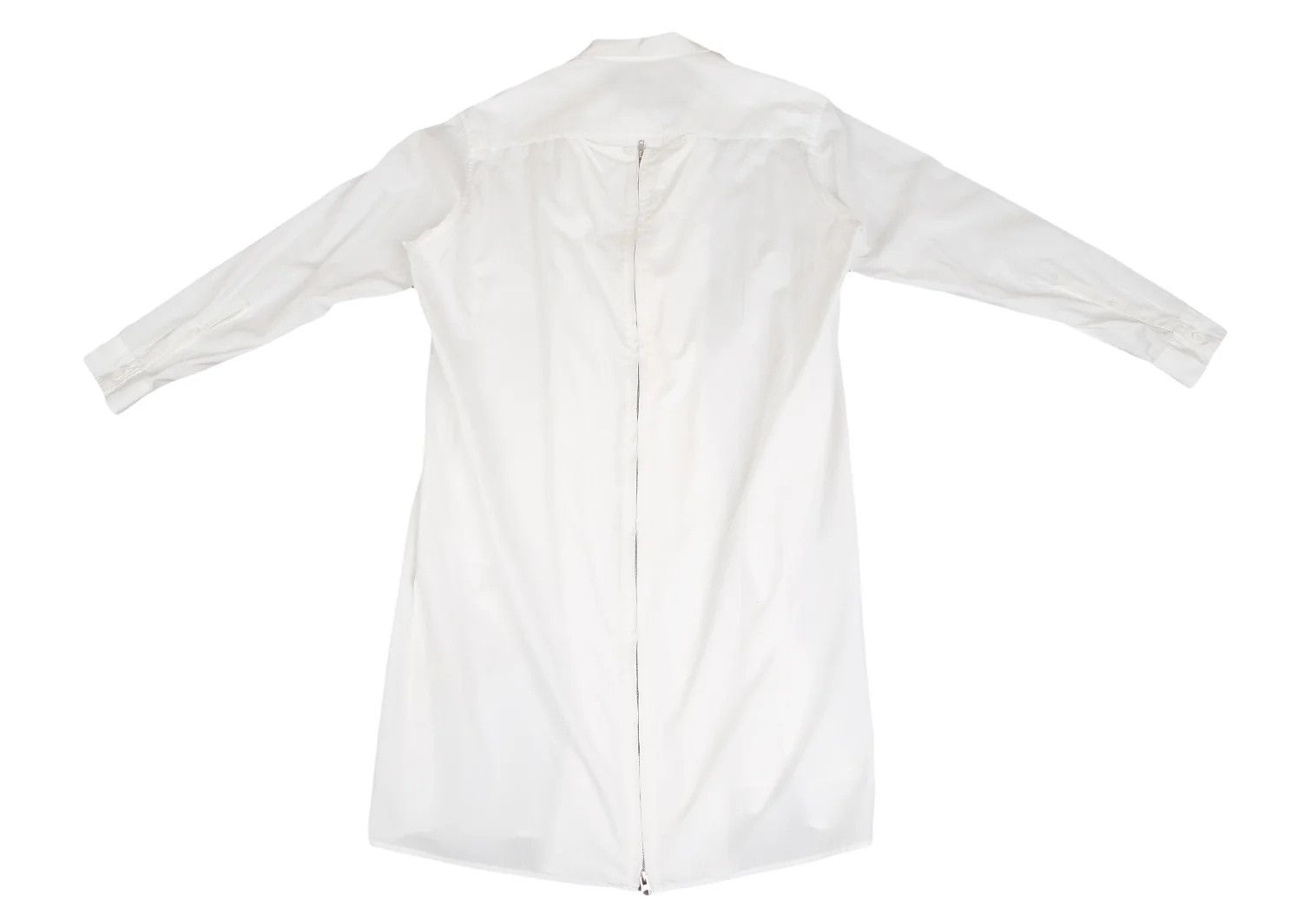 Yohji Yamamoto Yohji Yamamoto Layered Back Zip Shirt White Size US S / EU 44-46 / 1 - 13 Thumbnail
