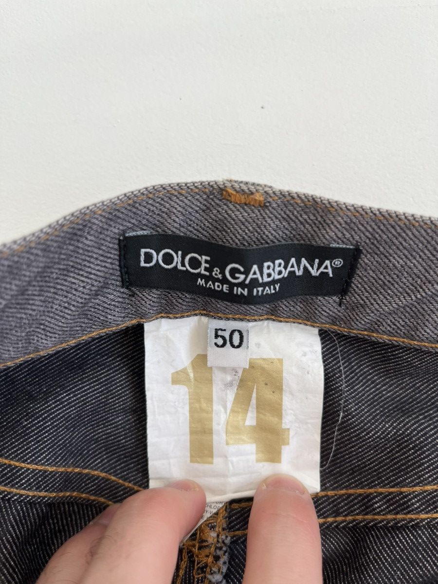 Dolce & Gabbana Vintage 90s Dolce & Gabbana 14 Distressed Jeans classic fit Size US 34 / EU 50 - 7 Thumbnail