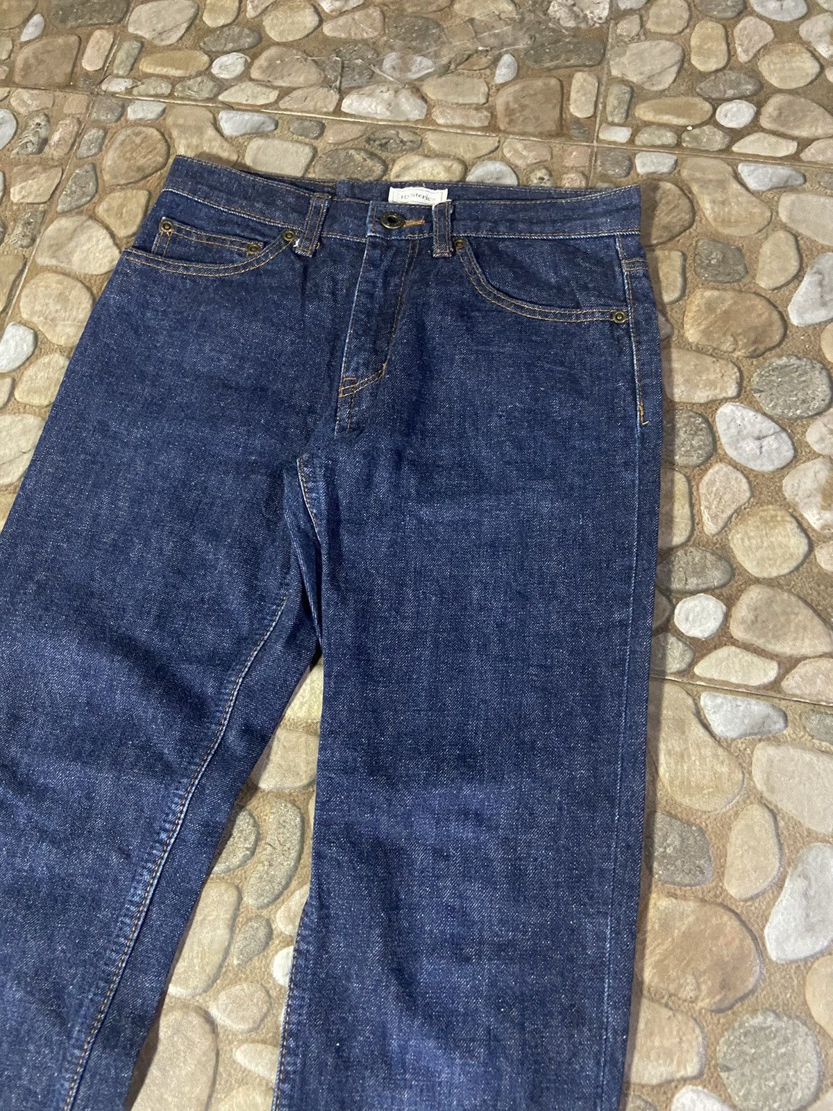 Hysteric Glamour × Japanese Brand × NFL 💥 RARE 💥 HYSTERIC GLAMOUR X OAKLAND RIDER DENIM PANTS Size US 26 / EU 42 - 6 Thumbnail