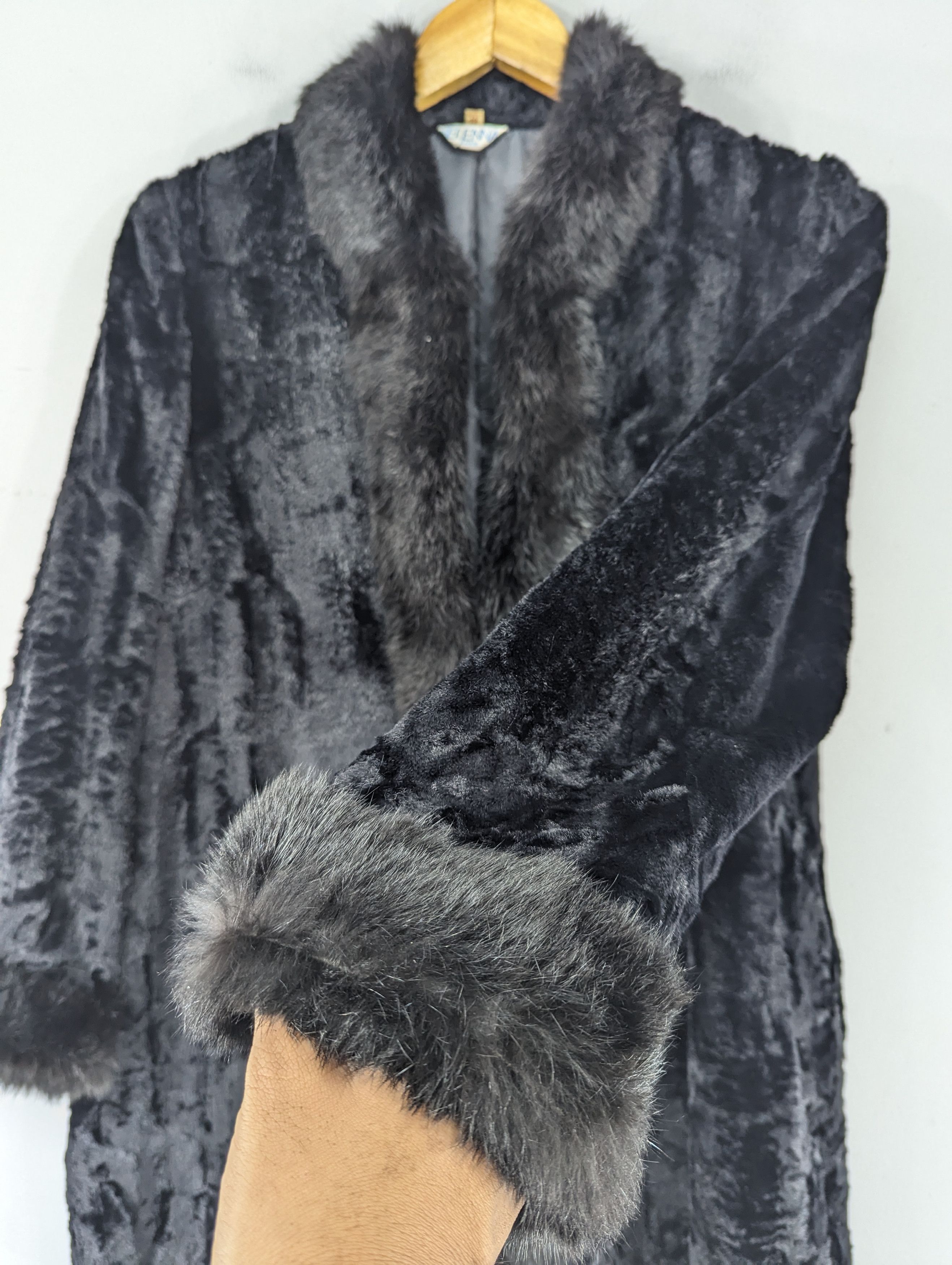 Japanese Brand × Vintage 🔥RARE🔥Vintage Selenna Junior Velvet Fur Jacket Size M / US 6-8 / IT 42-44 - 5 Thumbnail