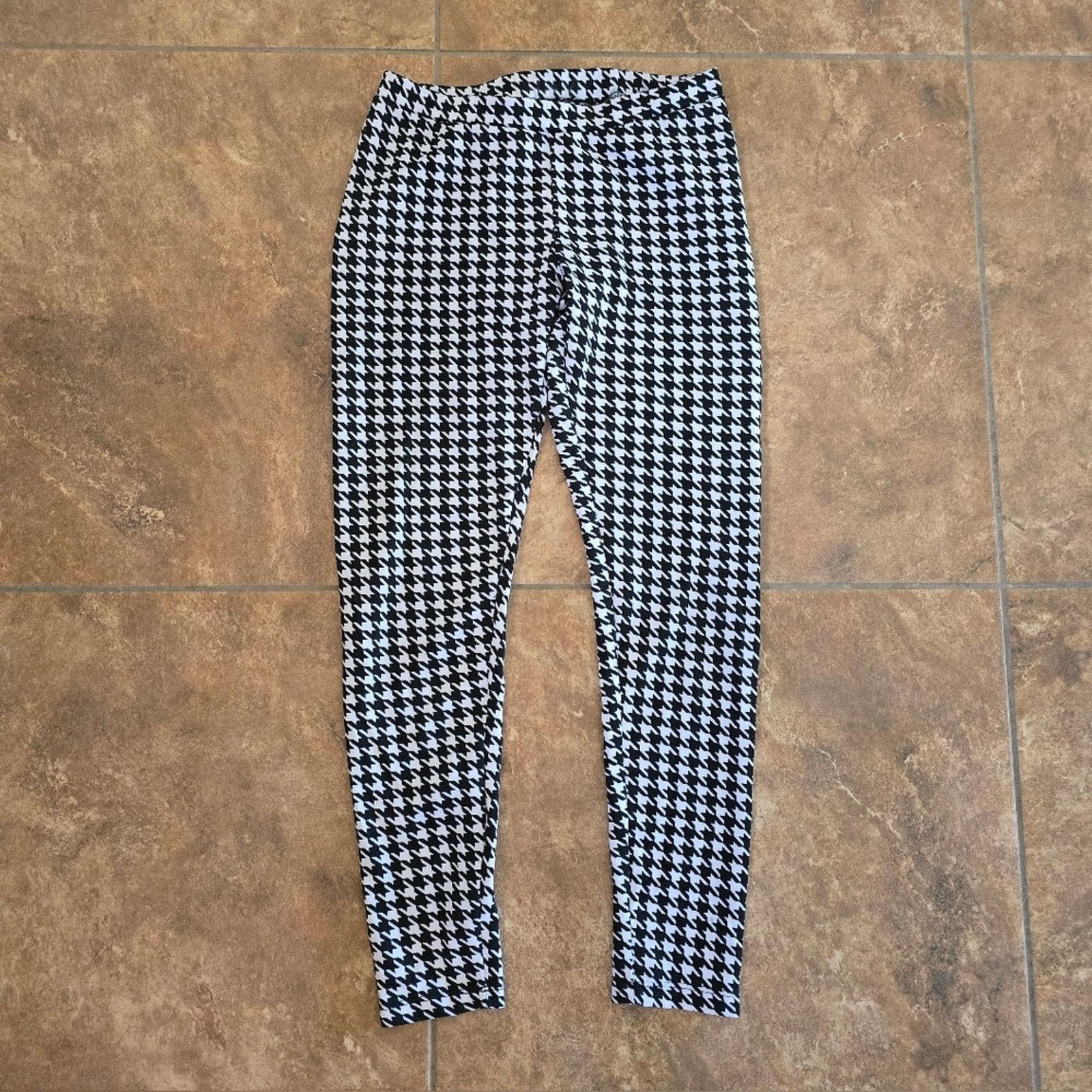 Guess Black White | G BY GUESS | Detailed Legging Size 27" / US 4 / IT 40 - 1 Thumbnail