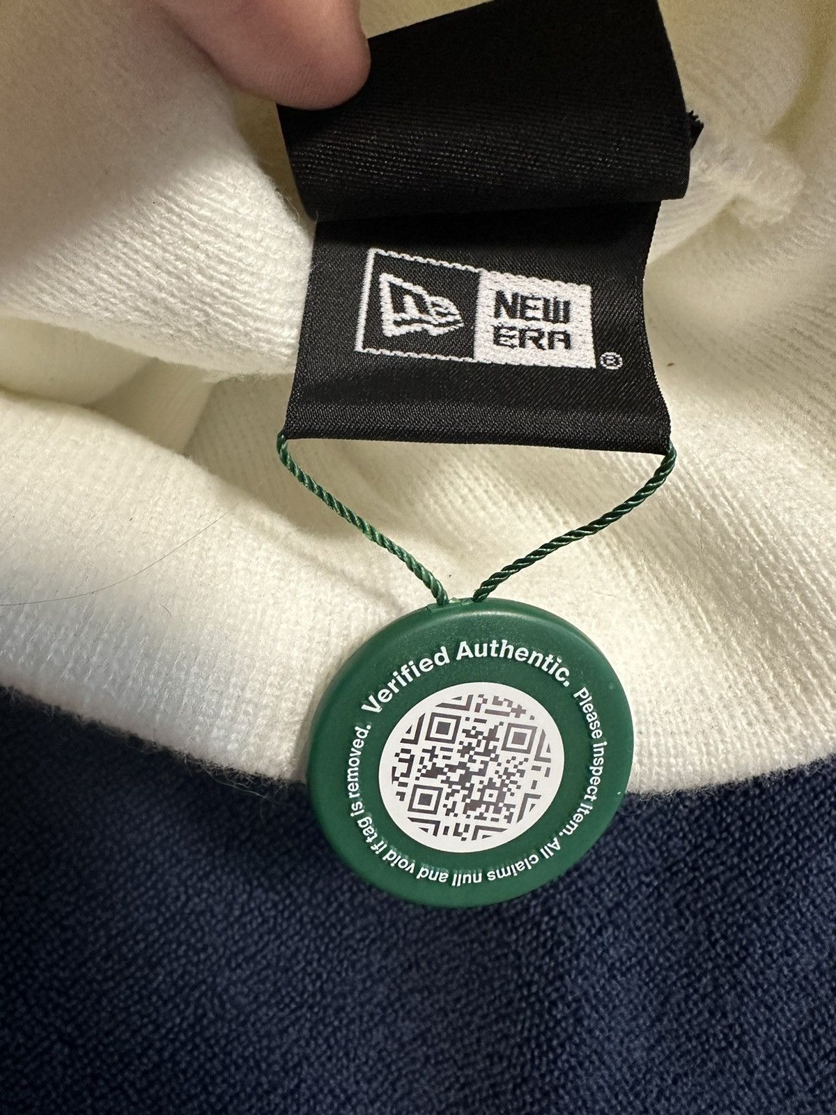 Supreme Supreme New Era Box Logo Beanie (FW21) - White Size ONE SIZE - 4 Thumbnail