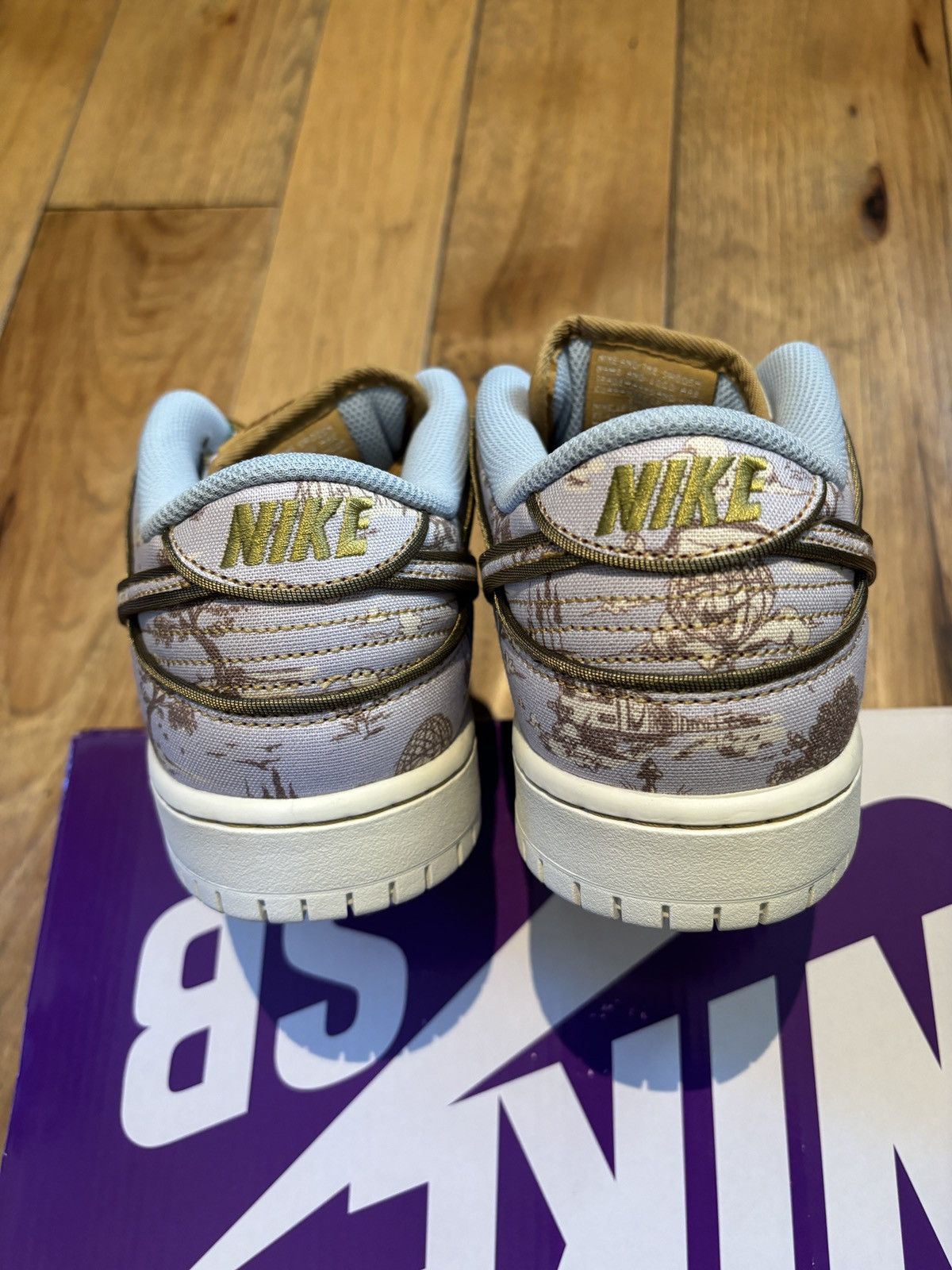 Nike Nike Dunk Low SB city of style pastoral print Size US 9.5 / EU 42-43 - 6 Thumbnail