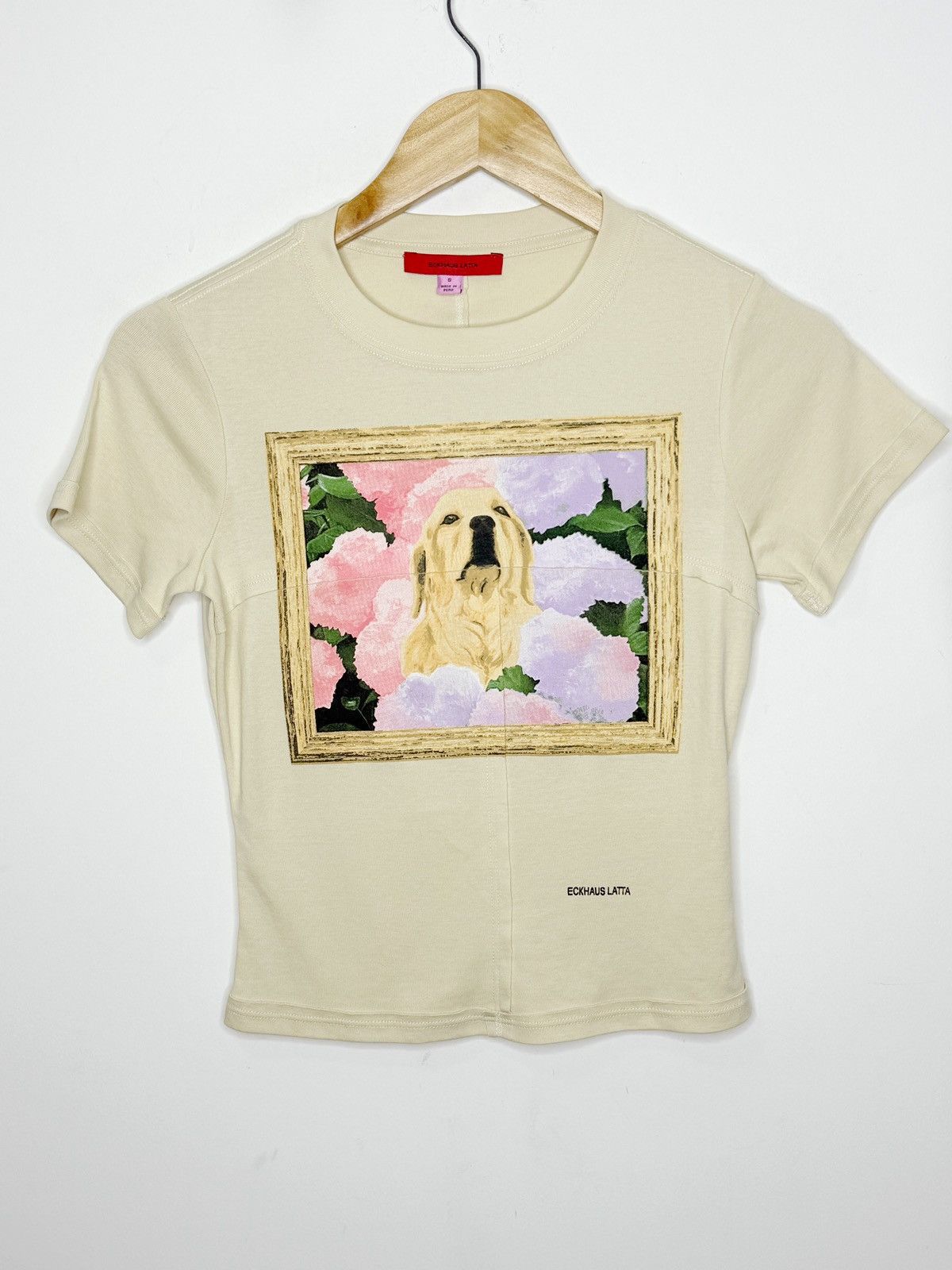 Eckhaus Latta Eckhaus Latta Lapped Baby Tee Size S / US 4 / IT 40 - 1 Thumbnail