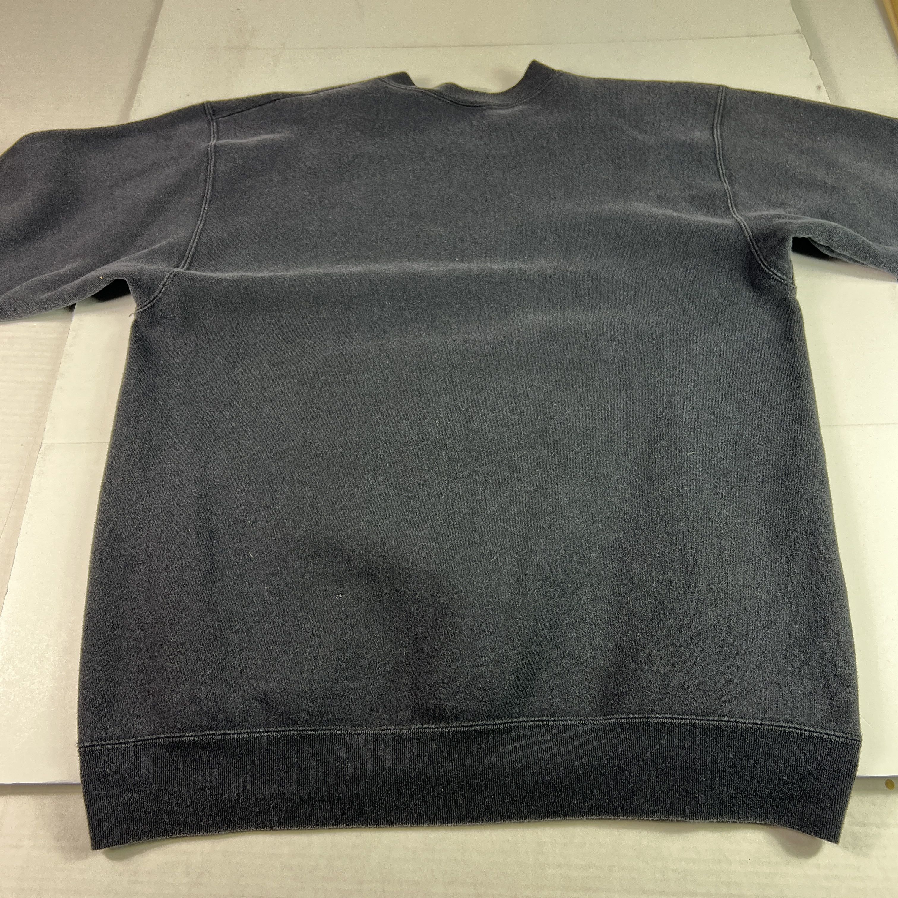 Other VTG 90s Nature Wolf Wolves Sweatshirt Black Faded Crewneck Size US L / EU 52-54 / 3 - 13 Thumbnail