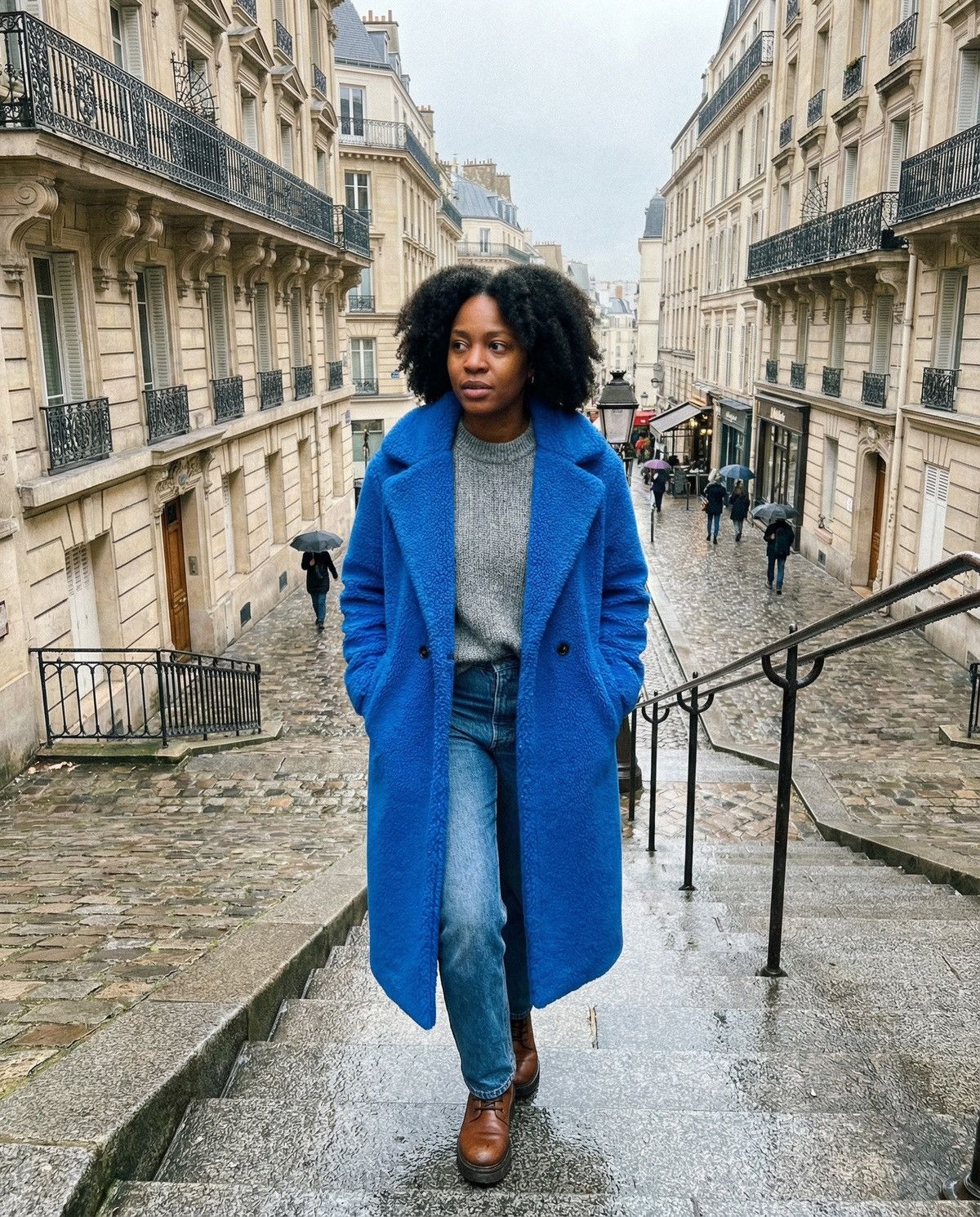 Other Cobalt Whisper Teddy Coat Blue Size ONE SIZE - 1 Thumbnail
