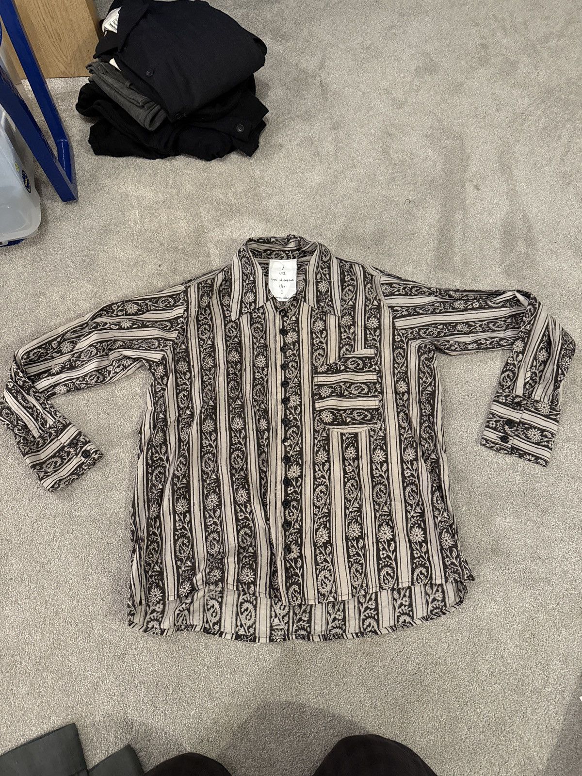 Block Printed Clink Shirt