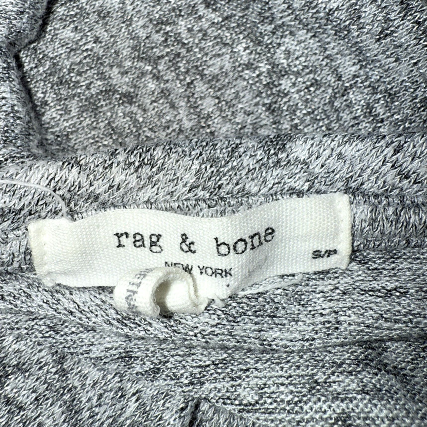 Rag & Bone Rag & Bone Gray Stretchy Polyester Blend Long Sleeve Shirt Womens Size S Size S / US 4 / IT 40 - 4 Thumbnail