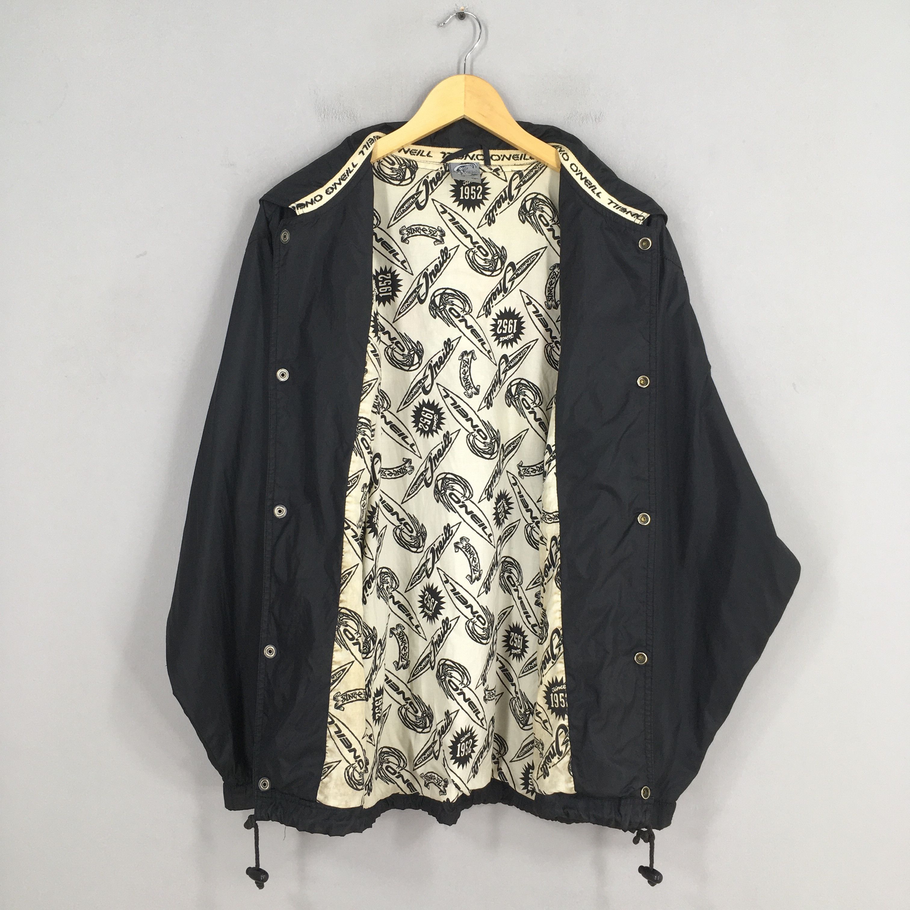 O'Neill Vintage 90's O'neill Santa Cruz Surfing Windbreaker Medium Size US M / EU 48-50 / 2 - 7 Thumbnail