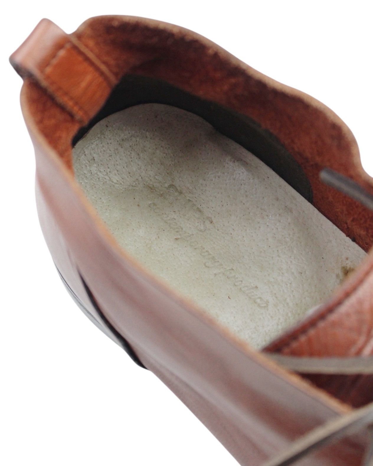 Japanese Brand 2000S SHIPS JAPAN HANDMADE BROWN LEATHER CHUKKA BOOTS Size US 10 / EU 43 - 7 Thumbnail