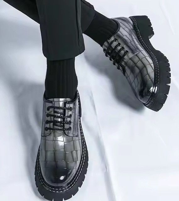Japanese Brand Casual Classic Oxford Lace Up Loafers Boots Size US 9.5 / EU 42-43 - 3 Thumbnail