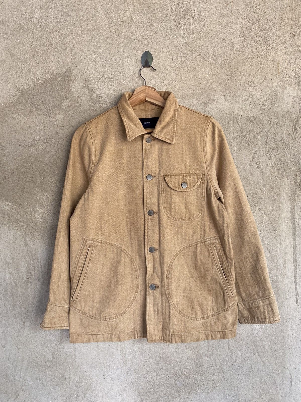 Japanese Brand Japanese Brand Mystic Plain Multipocket Jacket Size M / US 6-8 / IT 42-44 - 2 Thumbnail