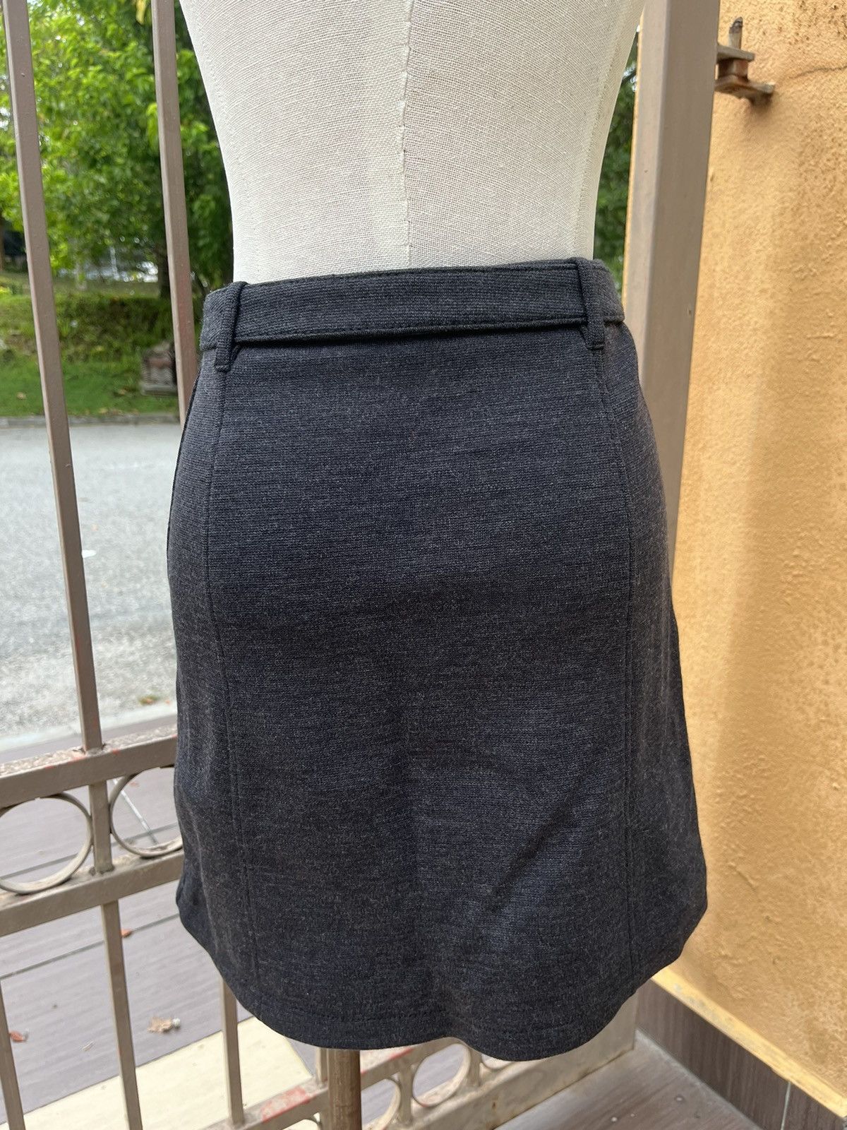 Prada Vintage prada belted skirt Size 29" - 4 Thumbnail