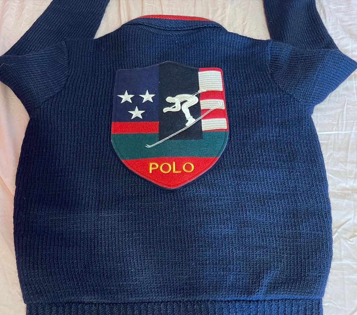 image of Polo Ralph Laurent Suicide Ski Sui Snow Beach Stadium 1992, Men's (Size Medium)