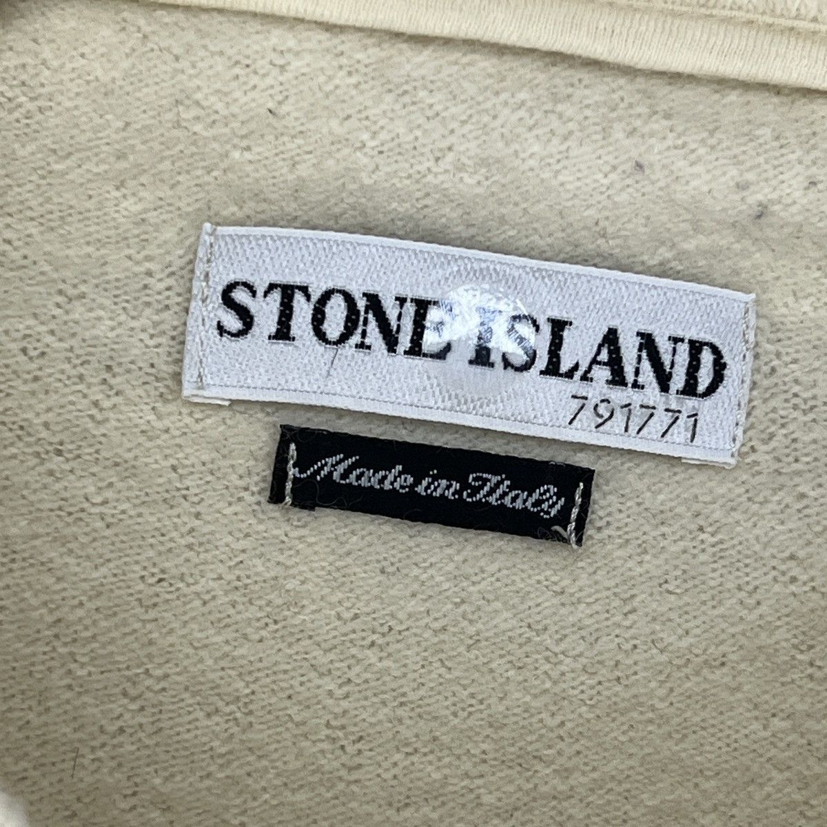 Stone Island Vintage Stone Island Jumper Sweater Knit Wool Beige Badge Size US M / EU 48-50 / 2 - 6 Thumbnail