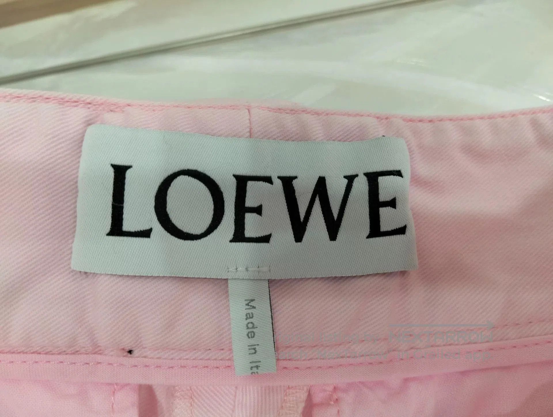 Loewe LOEWE Pink Wide-Leg Casual Pants. Size US 34 / EU 50 - 3 Thumbnail