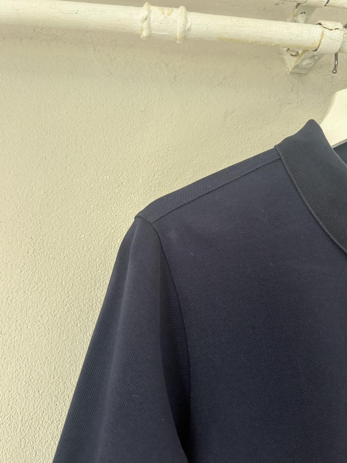 Prada Navy Longsleeve Polo Shirt Size US M / EU 48-50 / 2 - 6 Thumbnail