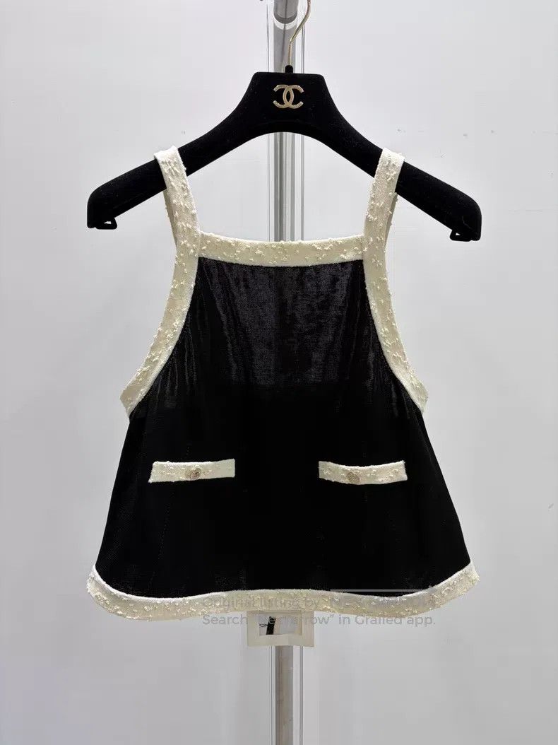 Chanel Chanel Doll-style fan-shaped folding waist strap vest Size XXS / US 00 / IT 34 - 1 Thumbnail