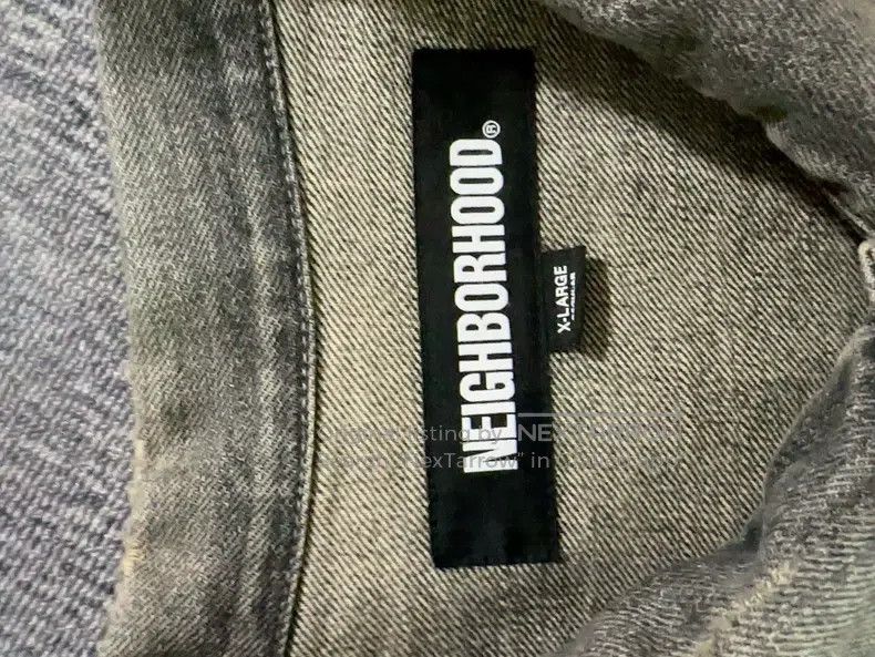 Neighborhood Neighborhood Distressed Denim Jacket Size US XL / EU 56 / 4 - 2 Thumbnail