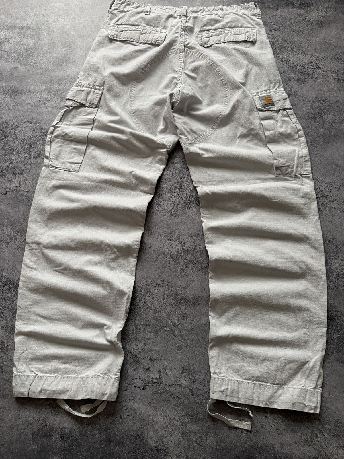 Carhartt Vintage Carhartt Baggy Withe Cargo Pants Size US 32 / EU 48 - 8 Thumbnail