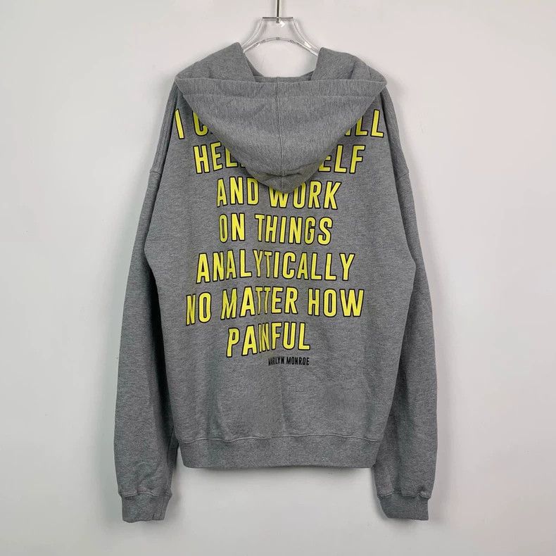 Gucci Gucci Logo animal print gray hooded long-sleeved sweatshirt Size US M / EU 48-50 / 2 - 2 Thumbnail