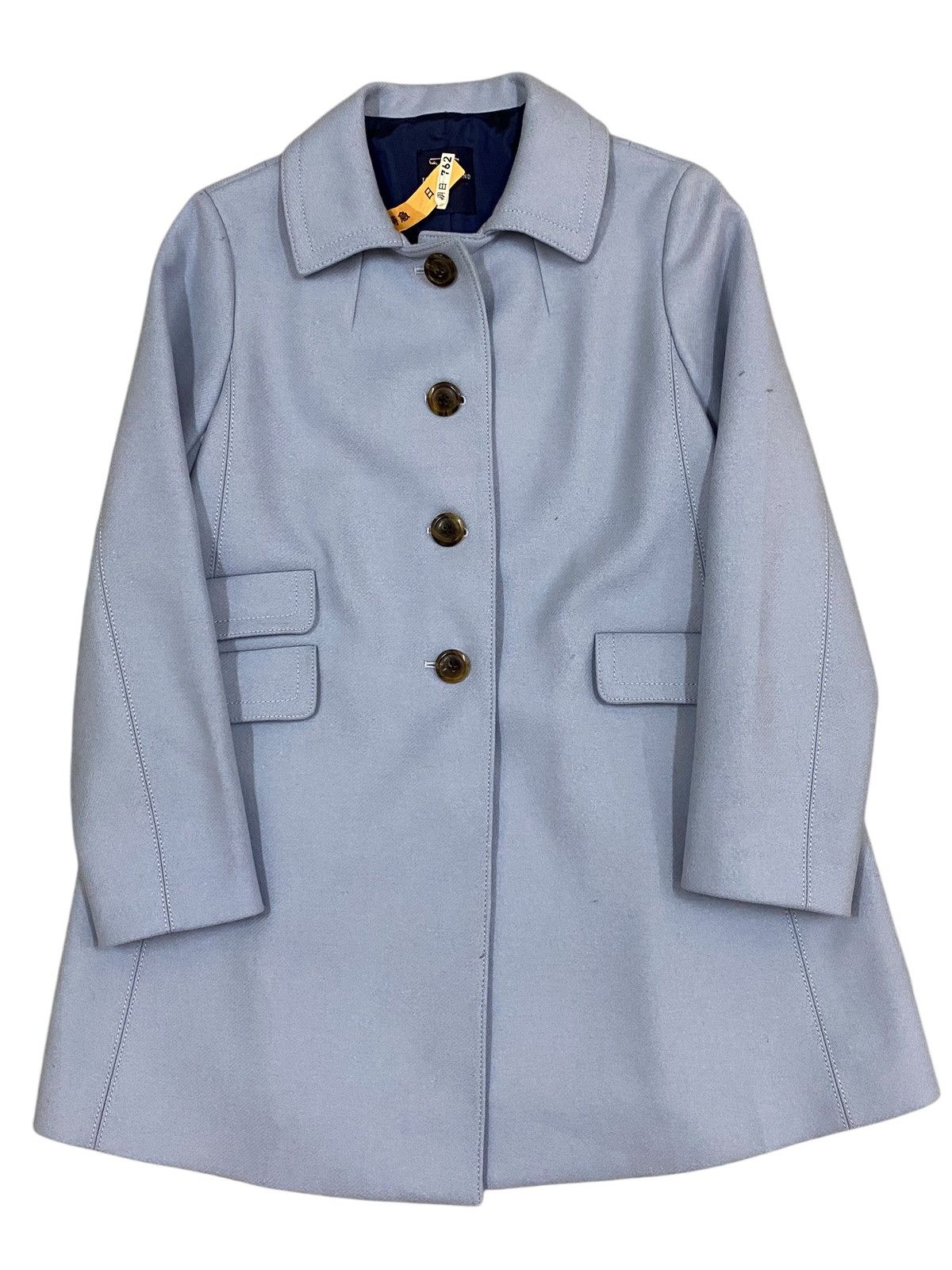 Tomorrowland Light Blue Wool & Cashmere Coat - Tomorrowland Collection Size S / US 4 / IT 40 - 1 Thumbnail