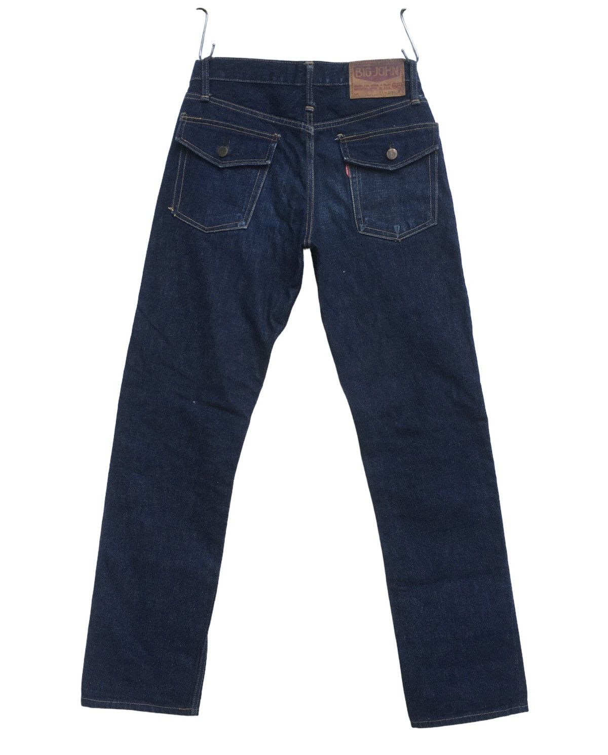 Big John × Vintage 70s VINTAGE BIG JOHN HALF SELVEDGE BUSHPANTS JEANS Size US 28 / EU 44 - 2 Thumbnail
