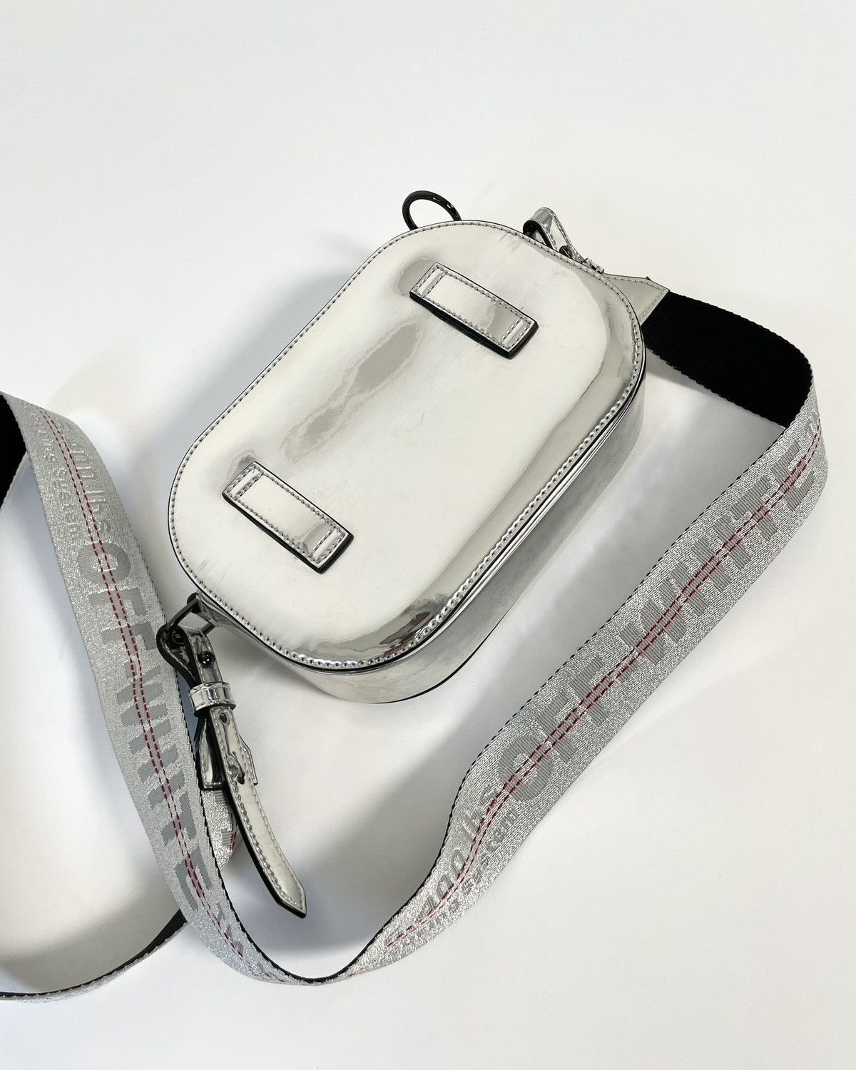 Off-White OFF-WHITE FW 18 Silver Mirror Camera Bag Size ONE SIZE - 5 Thumbnail