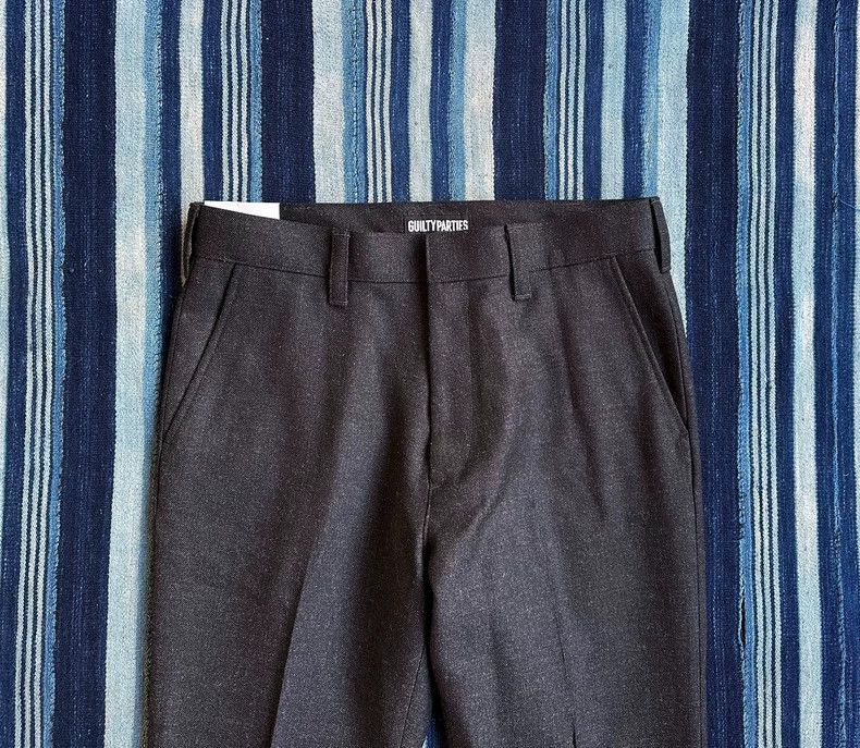 Wacko Maria Wacko maria SizeM Wool Pleated Casual Pants Guilty Parties Size US 30 / EU 46 - 3 Thumbnail