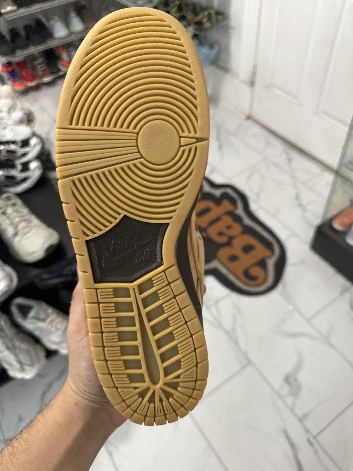 Nike Nike SB Dunk Low “Wheat” Size US 12 / EU 45 - 6 Thumbnail