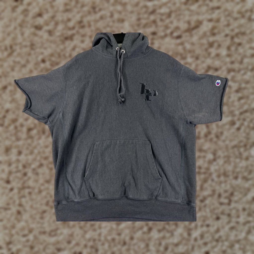 Champion Champion Hoodie Men XL Gray Reverse Weave Sweatshirt Logo Pullover Size US XL / EU 56 / 4 - 1 Thumbnail