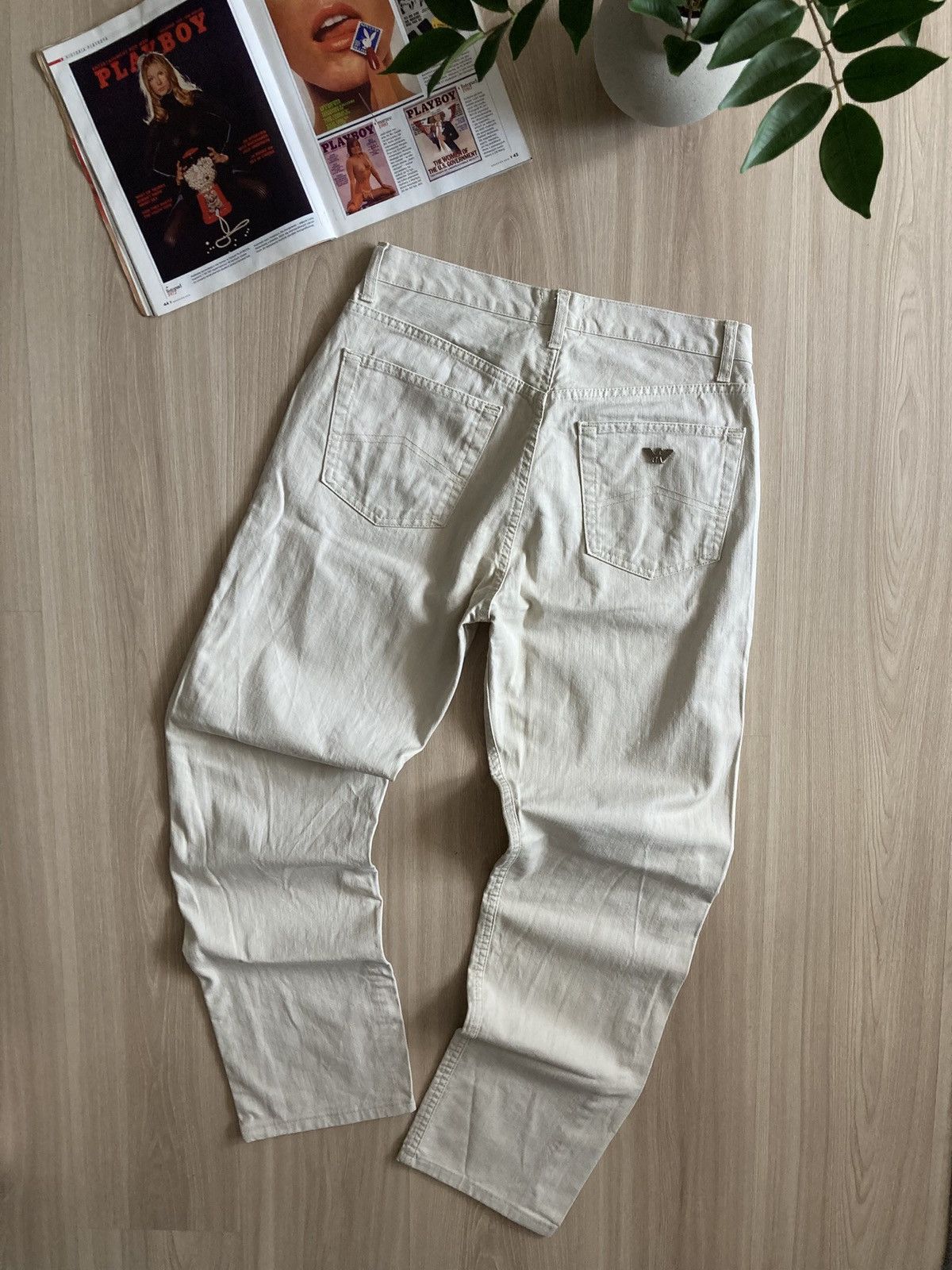 Armani Vintage RARE Armani Jeans Giorgio Armani Milano Size US 32 / EU 48 - 4 Thumbnail