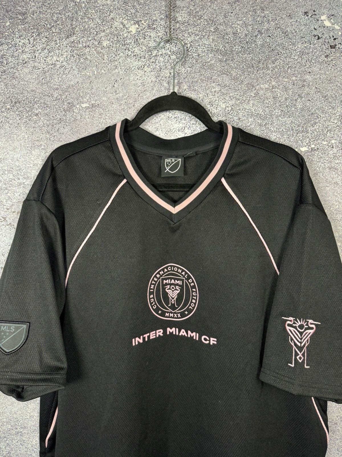 Other Inter Miami Official Black Big Logo Jersey XL Size US XL / EU 56 / 4 - 3 Thumbnail