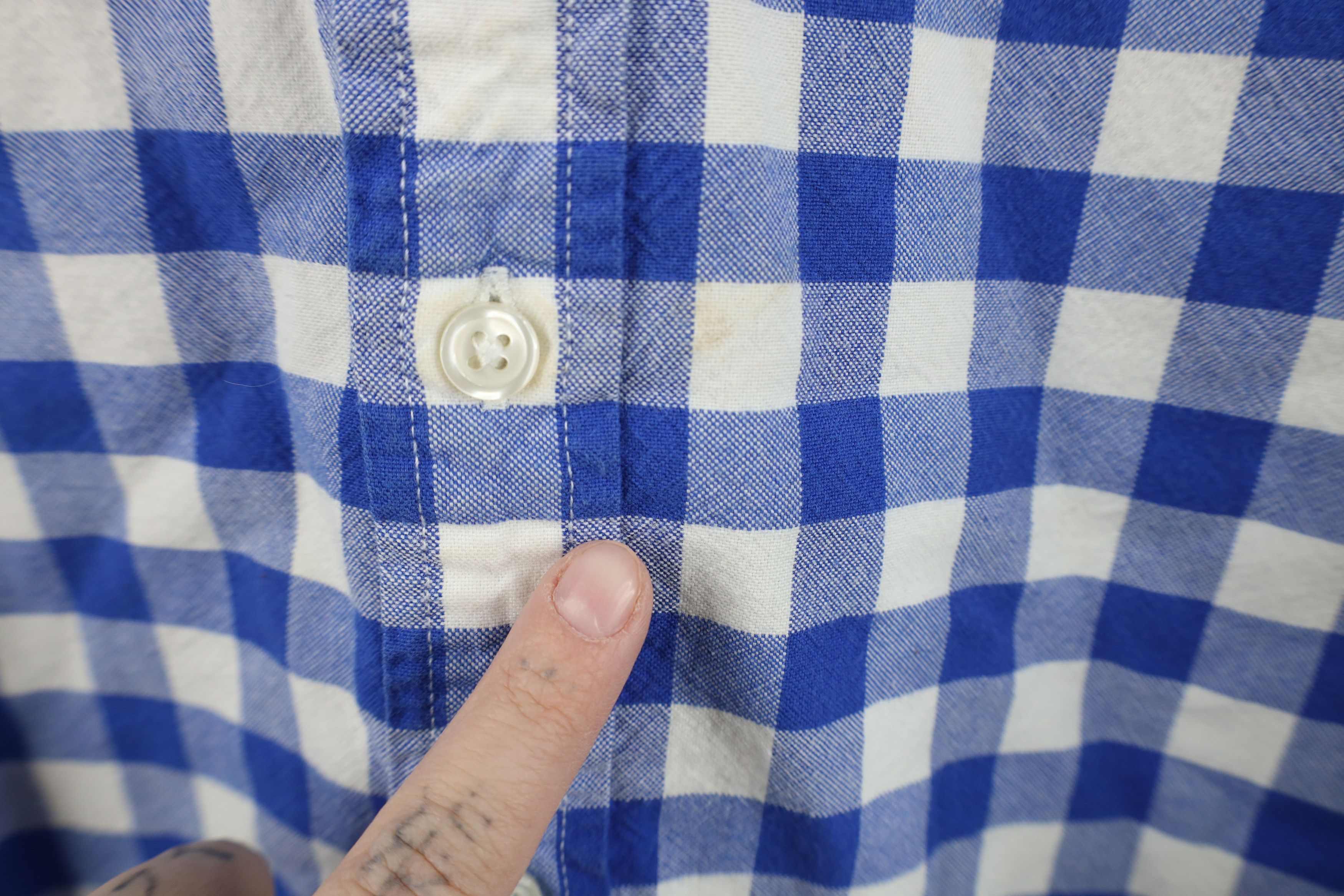 J.Crew J Crew Oxford Collared Button Down Shirt Gingham Plaid Size US S / EU 44-46 / 1 - 5 Thumbnail