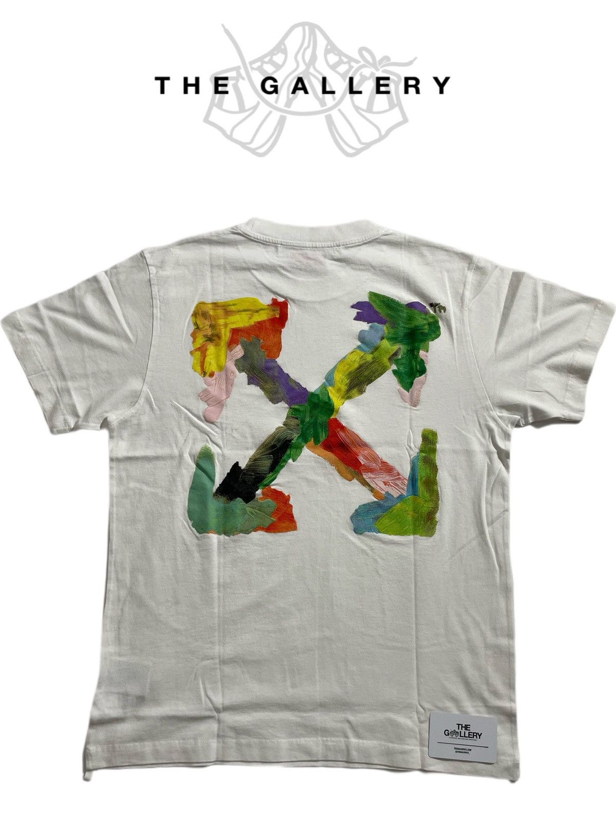 Off-White Off white Brush Arrow Tee Size US L / EU 52-54 / 3 - 3 Thumbnail