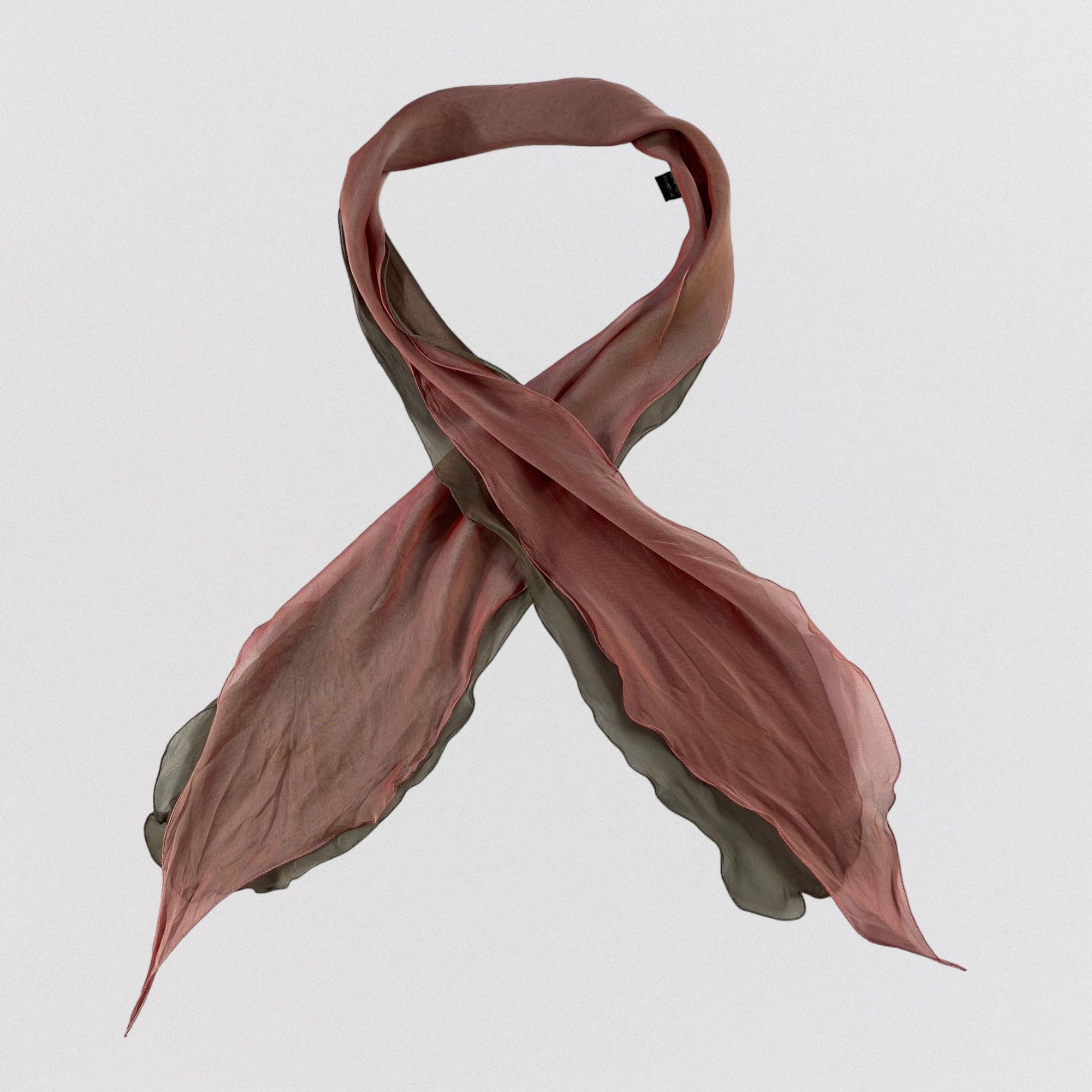 Franco Ferrari × Japanese Brand × Vintage Vintage Franco Ferrari Silk Scarf Hand Rolled SS057 Size ONE SIZE - 1 Thumbnail