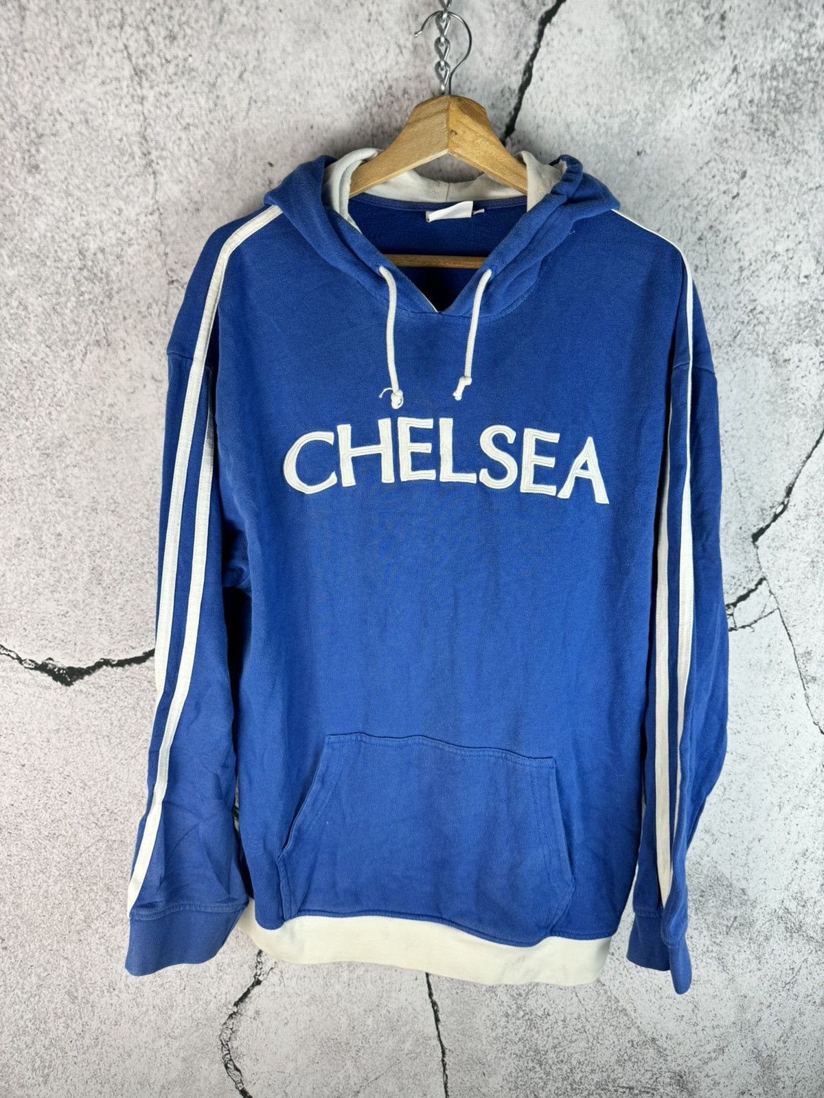 Adidas Adidas Chelsea Soccer Jersey Hoodie Size US M / EU 48-50 / 2 - 1 Thumbnail