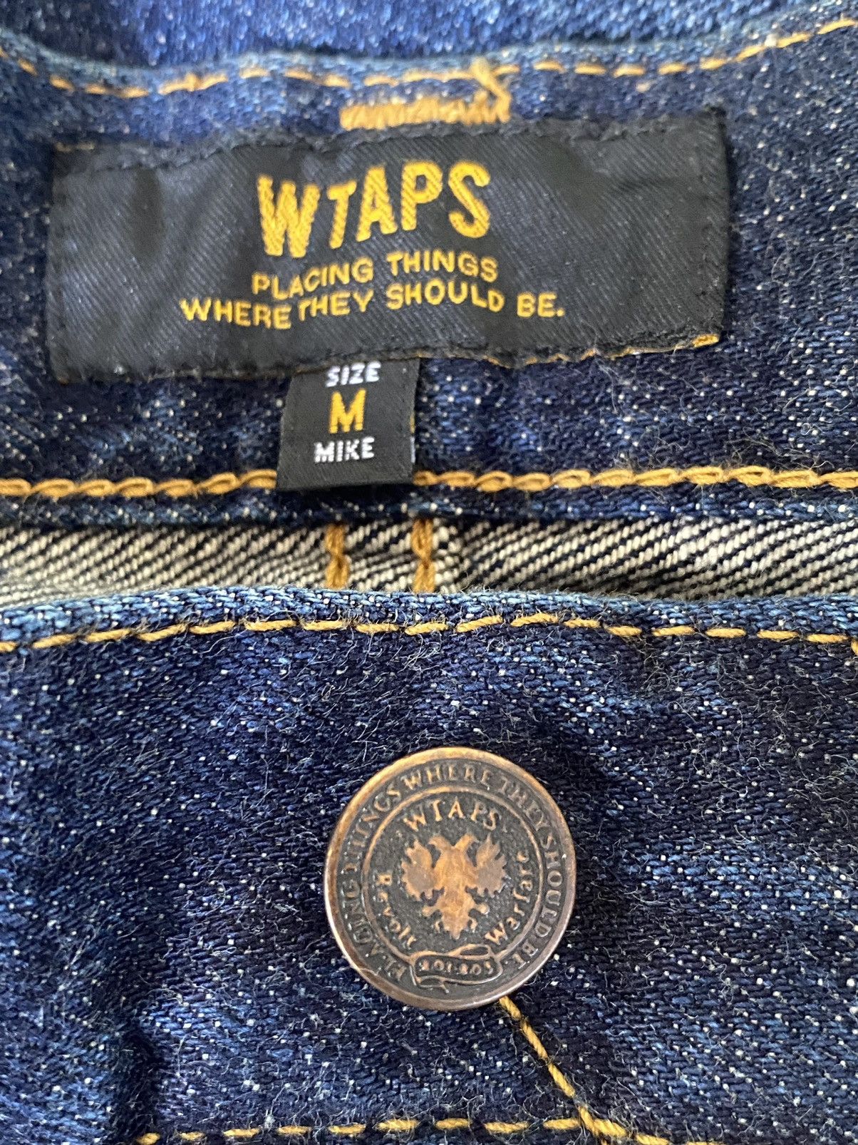 Wtaps Wtaps Denim Shorts Size US 33 - 17 Thumbnail